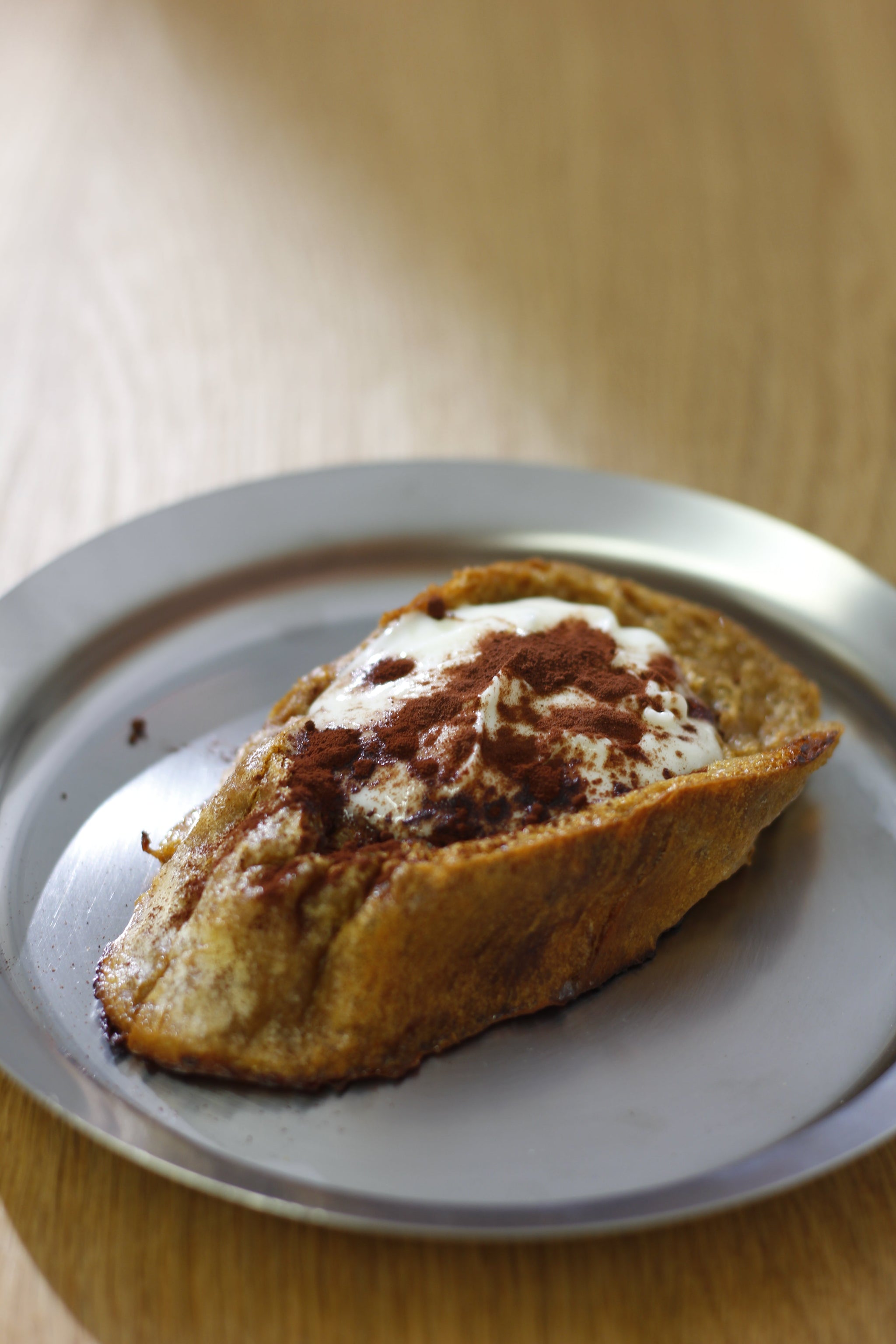 オイルサーディン& セミドライトマトのホットサンド（厚焼きホット
