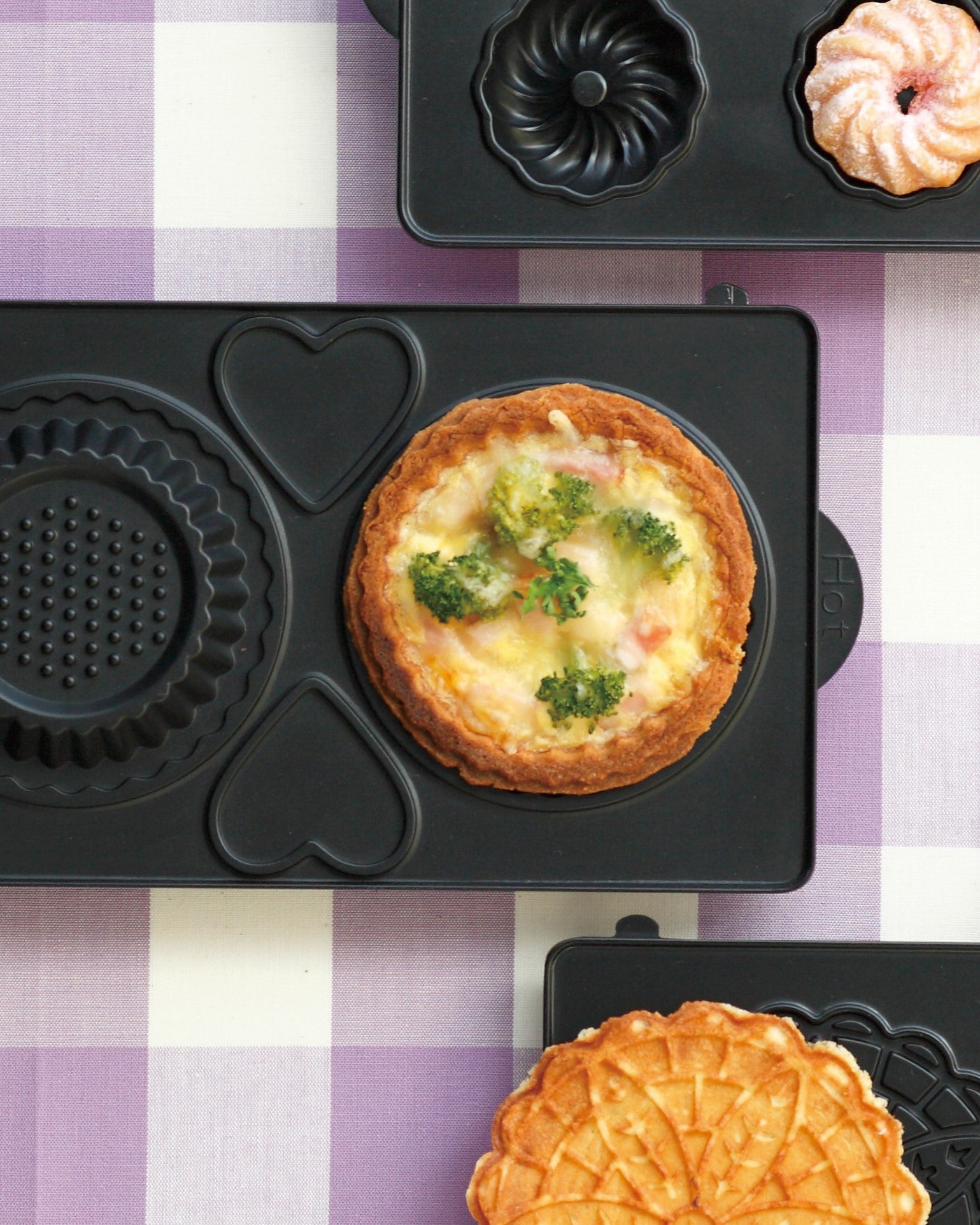 基本の甘くないタルトレット生地「パート・プリゼ」（ワッフル＆ホット