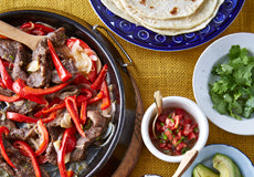 牛肉のメキシカンファヒータ